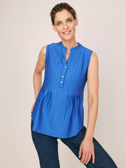 Roz & Ali Sleeveless Plain Popover