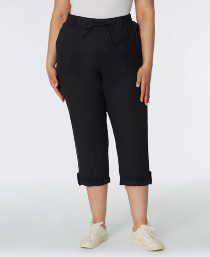 Westport Signature Capri Pants with Knit Waist - Plus