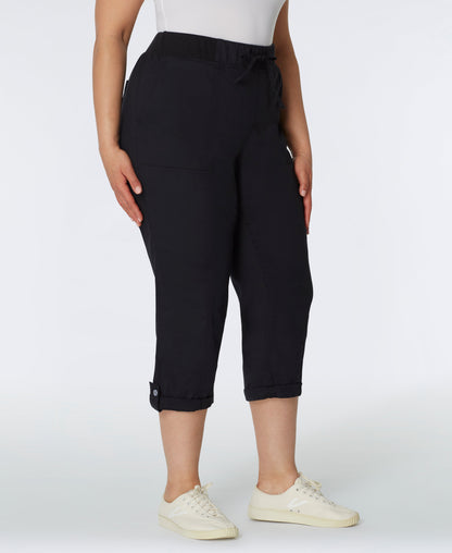 Westport Signature Capri Pants with Knit Waist - Plus