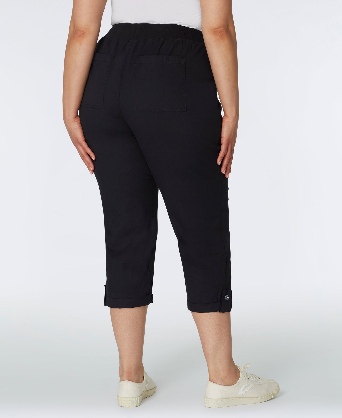 Westport Signature Capri Pants with Knit Waist - Plus