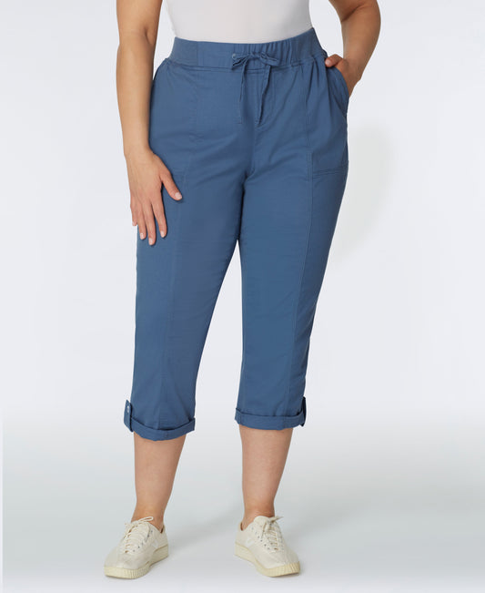 Westport Signature Capri Pants with Knit Waist - Plus