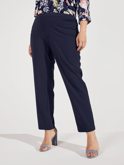 Pull On Tummy Control Pants With L Pockets -Average - Plus