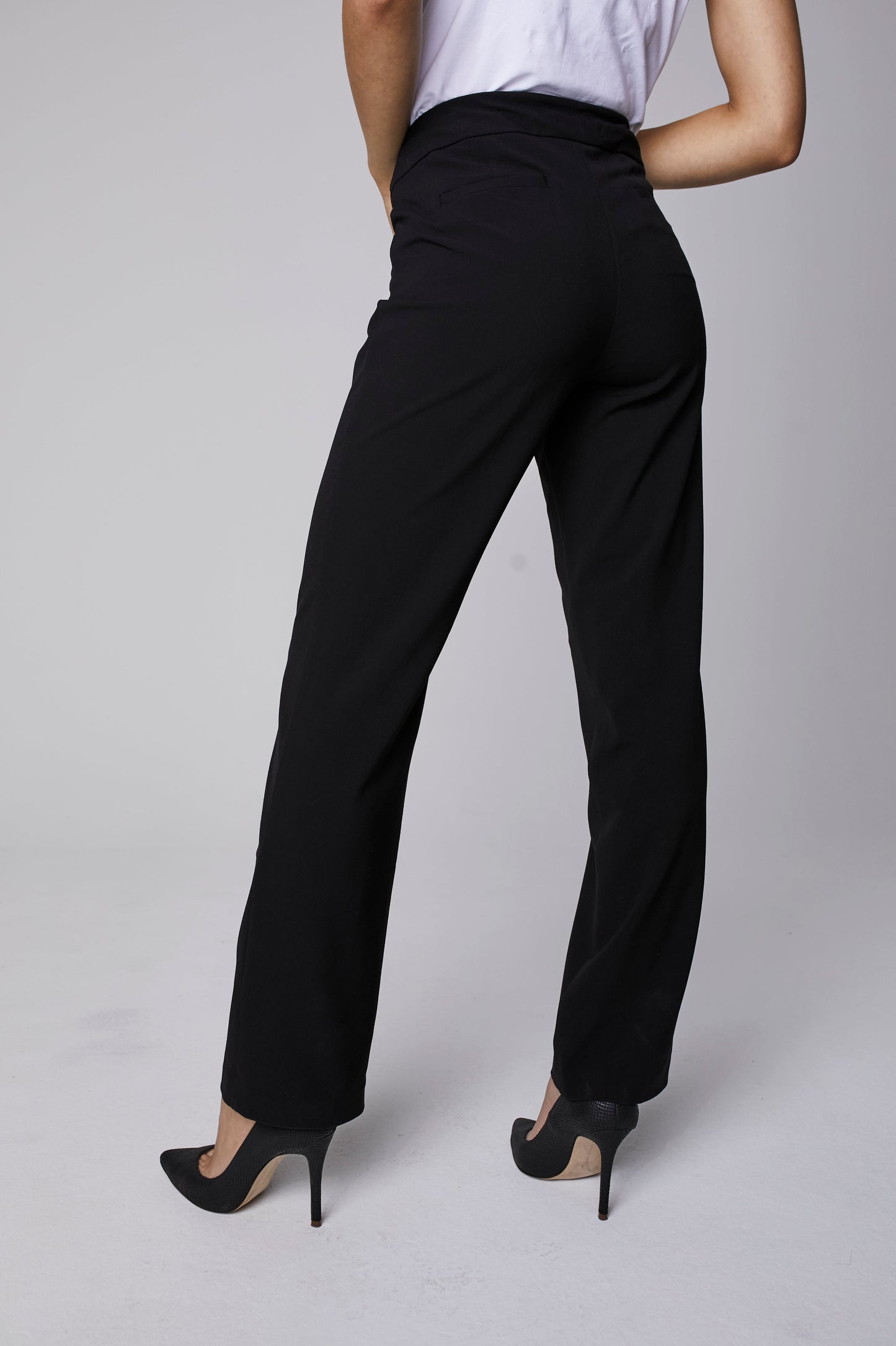 Roz & Ali Secret Agent Pants with Cateye Rivets - Tall Length