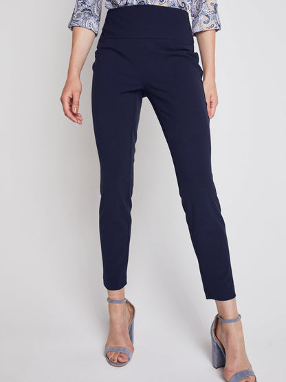 Roz & Ali Secret Agent Pants with Slim Leg & Wide Waistband