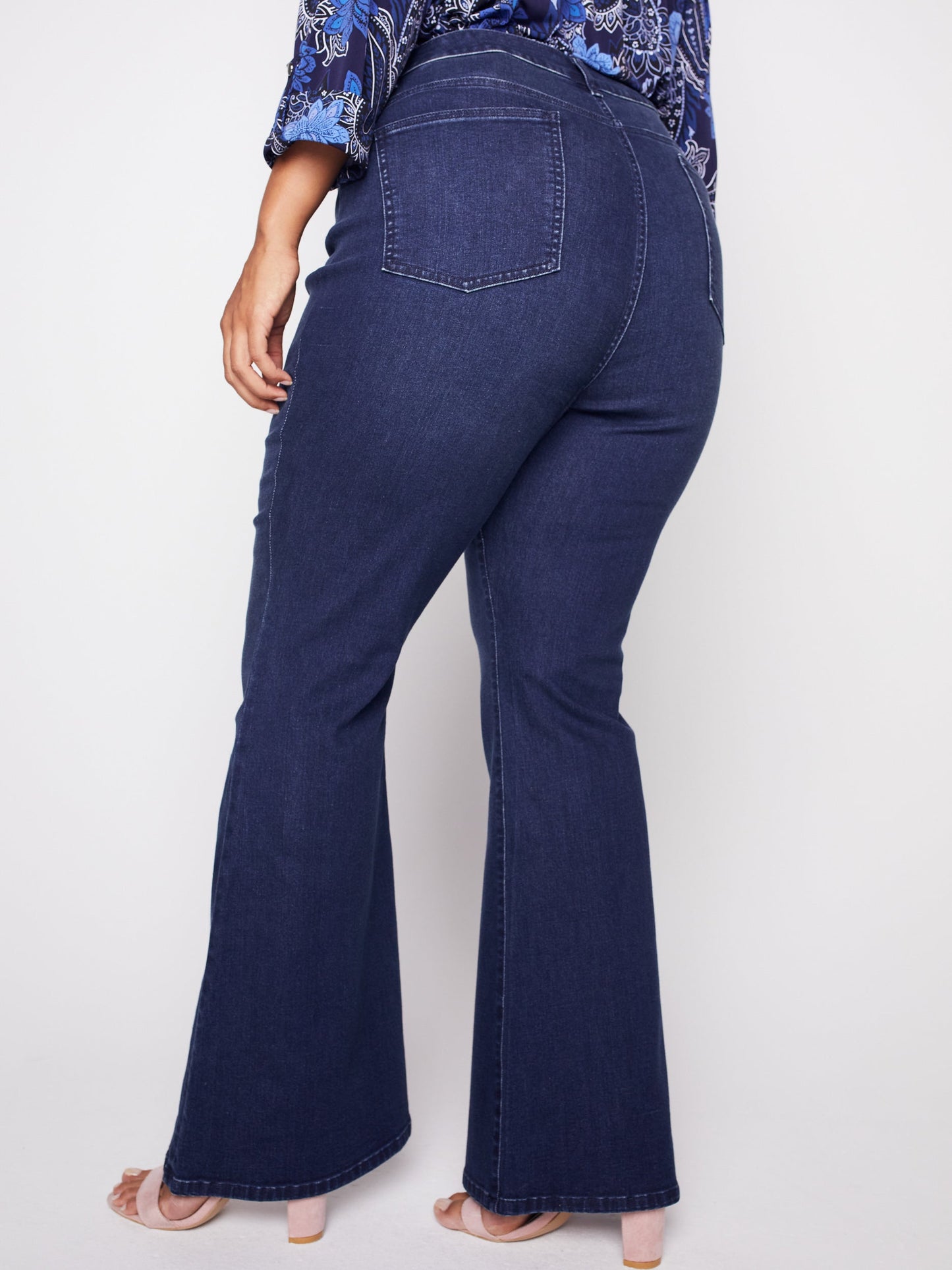 Westport Signature High Rise Modern Flare Leg Jeans - Plus