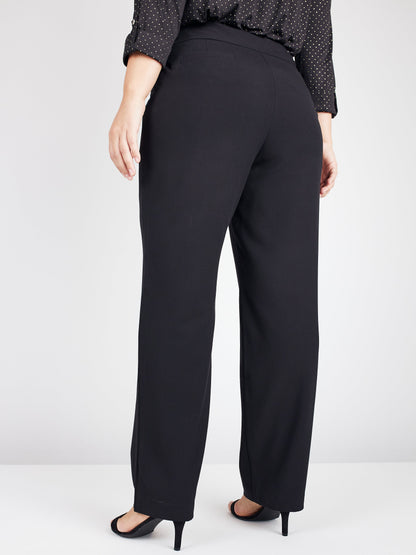 Roz & Ali Secret Agent Pants with Cateye Rivets - Tall Length - Plus