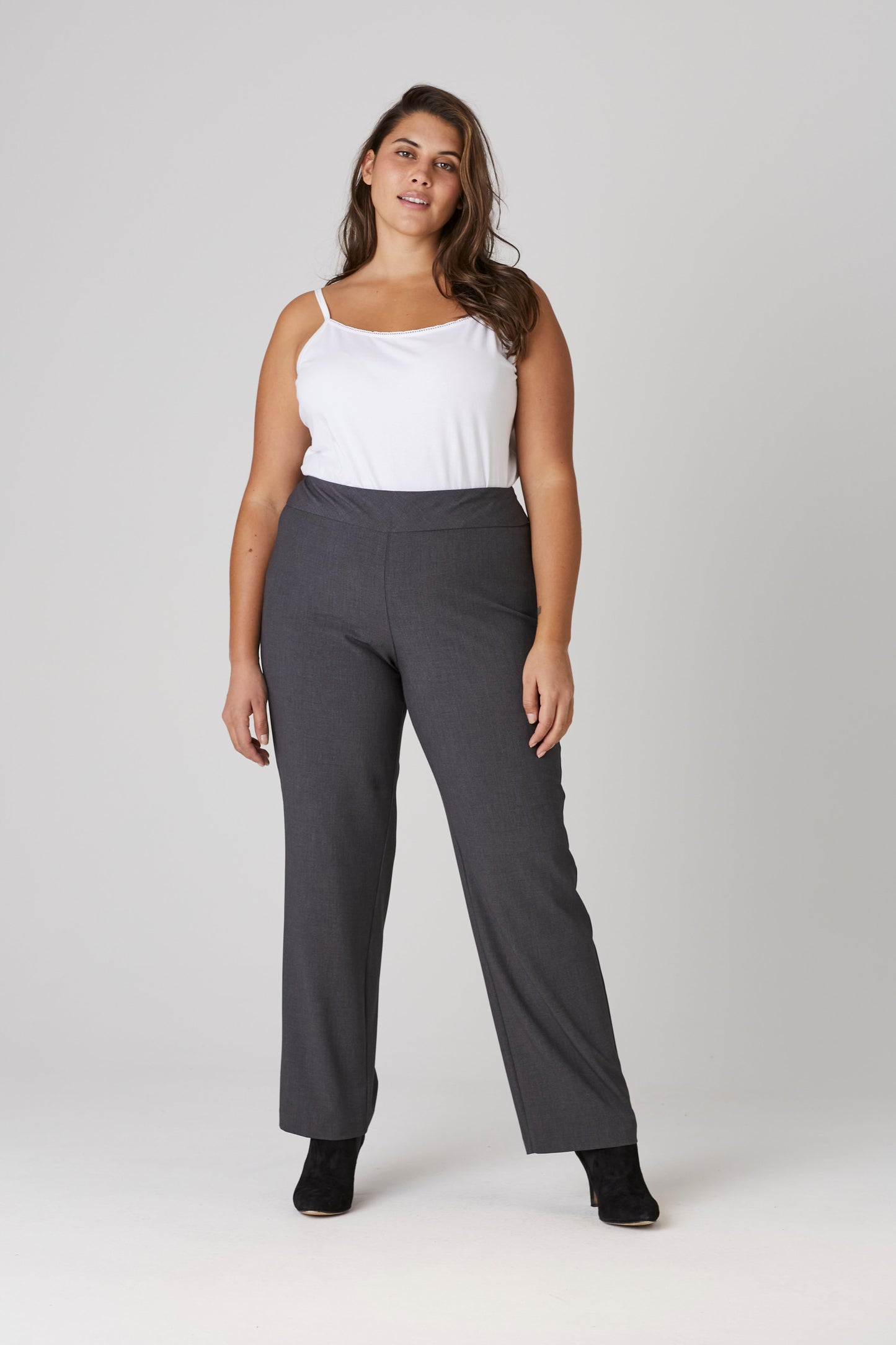 Roz & Ali Secret Agent Tummy Control Pants - Short Length - Plus