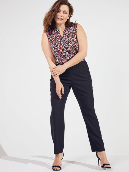 Pull On Tummy Control Pants With L Pockets -Average - Plus