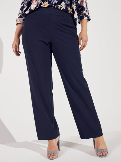 Pull On Tummy Control Pants - Short Length Plus