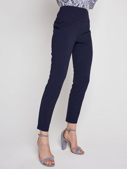 Roz & Ali Secret Agent Pants with Slim Leg & Wide Waistband