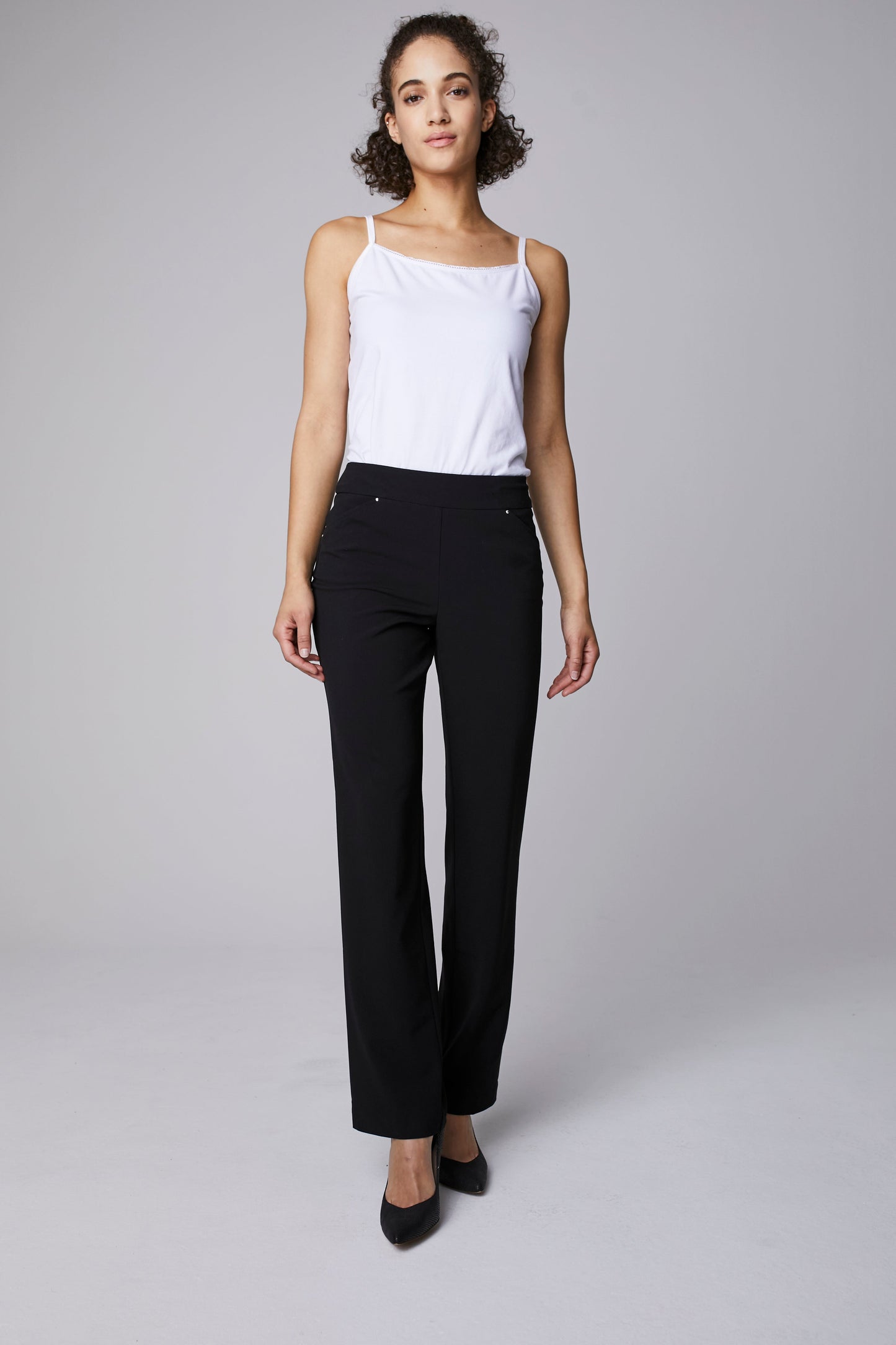 Roz & Ali Secret Agent Pants with Cateye Rivets